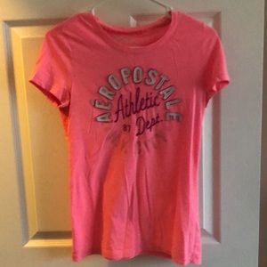 Large pink Aéropostale shirt.